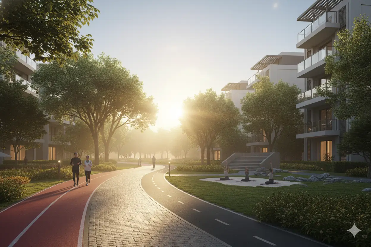 Wellness Boulevard in Eastvale Mostakbal Project